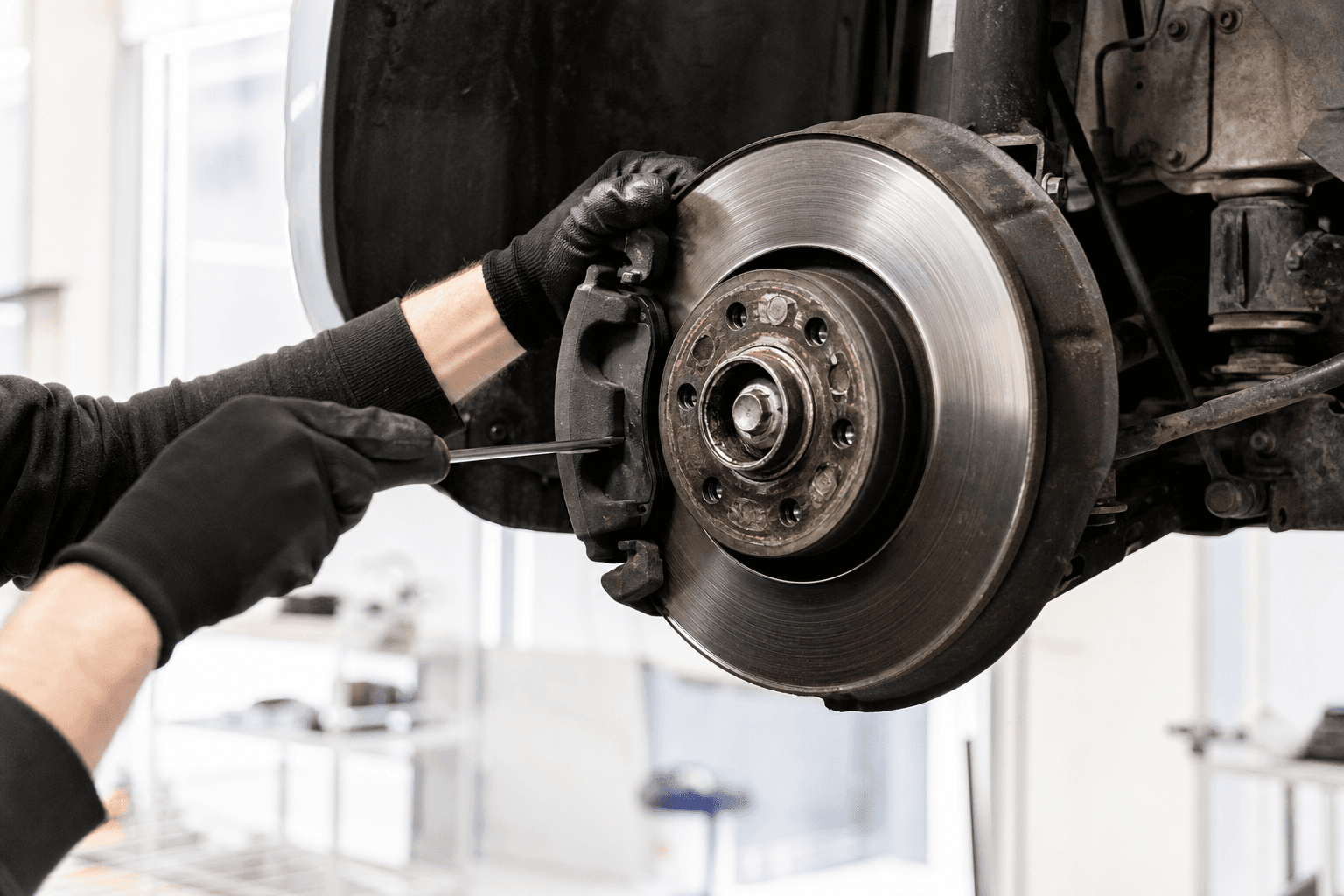 Bromsservice hos Huddinge Motor AB
